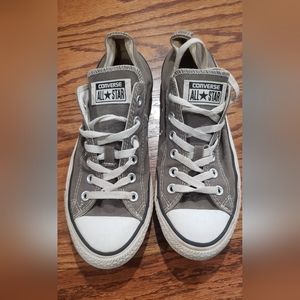 Gray Converse Mens 6 Womens 8